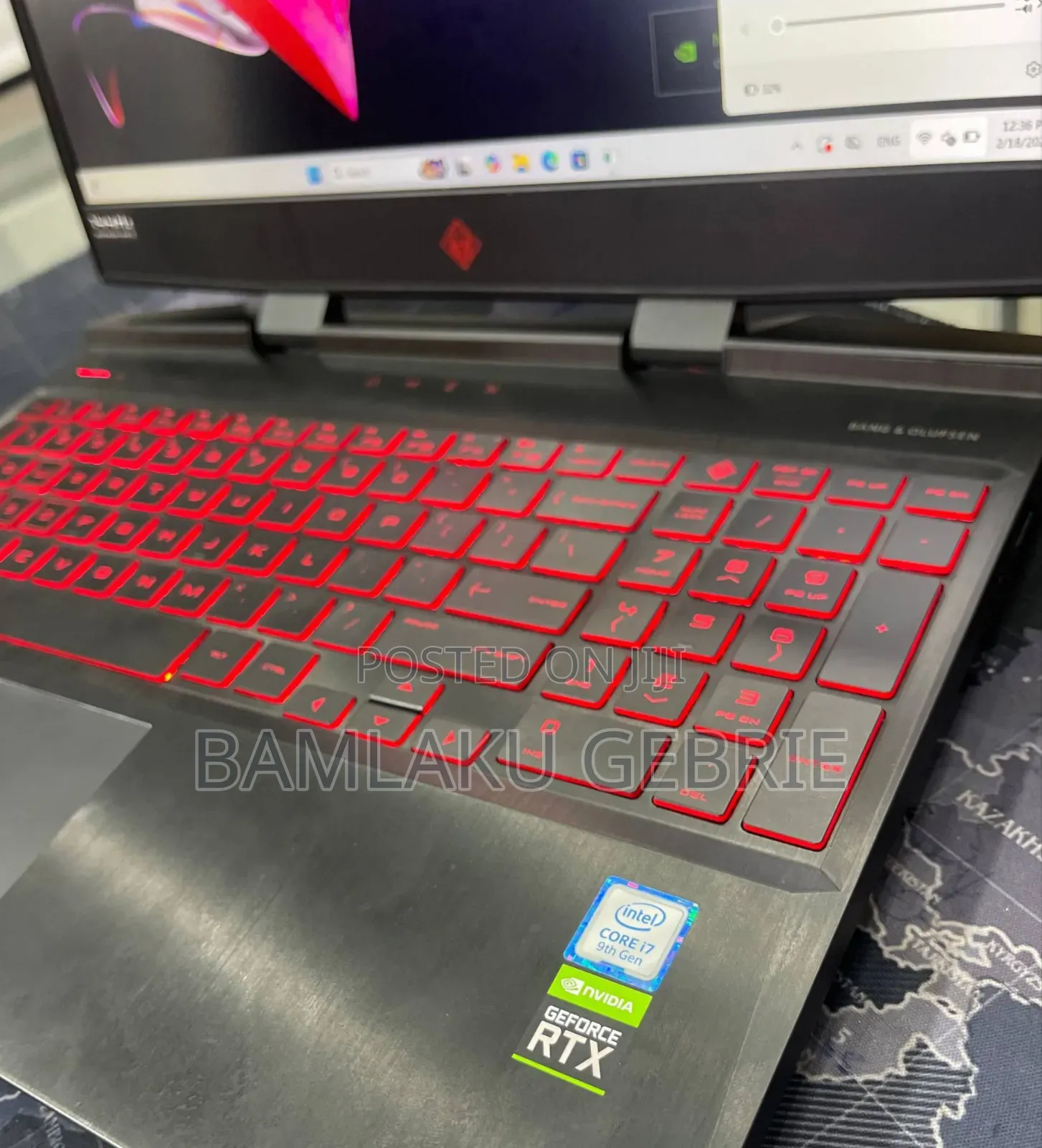New Laptop HP Omen X 16GB Intel Core I7 SSD 512GB