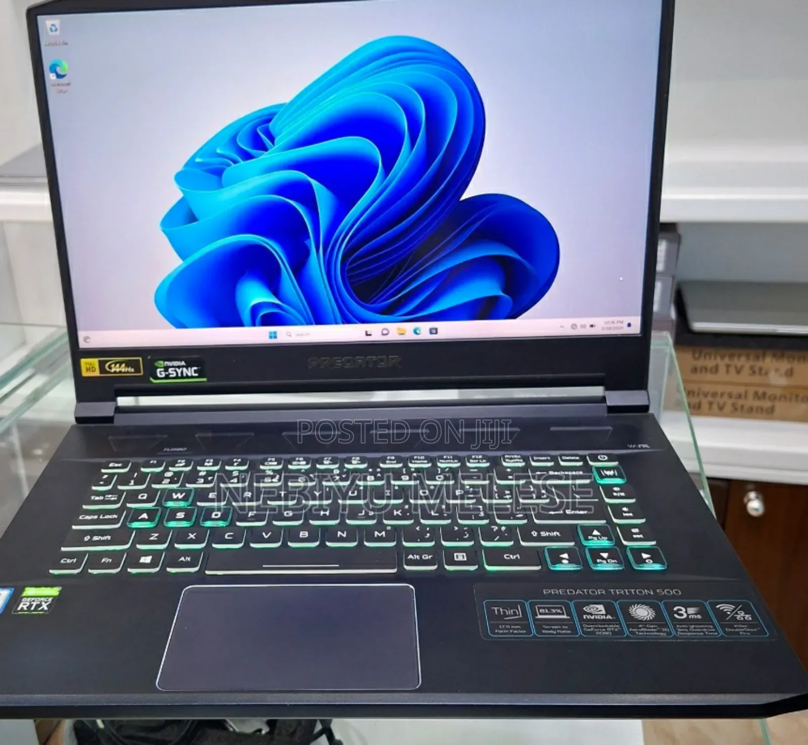 New Laptop Acer Predator 15 16GB Intel Core I7 SSD 1T