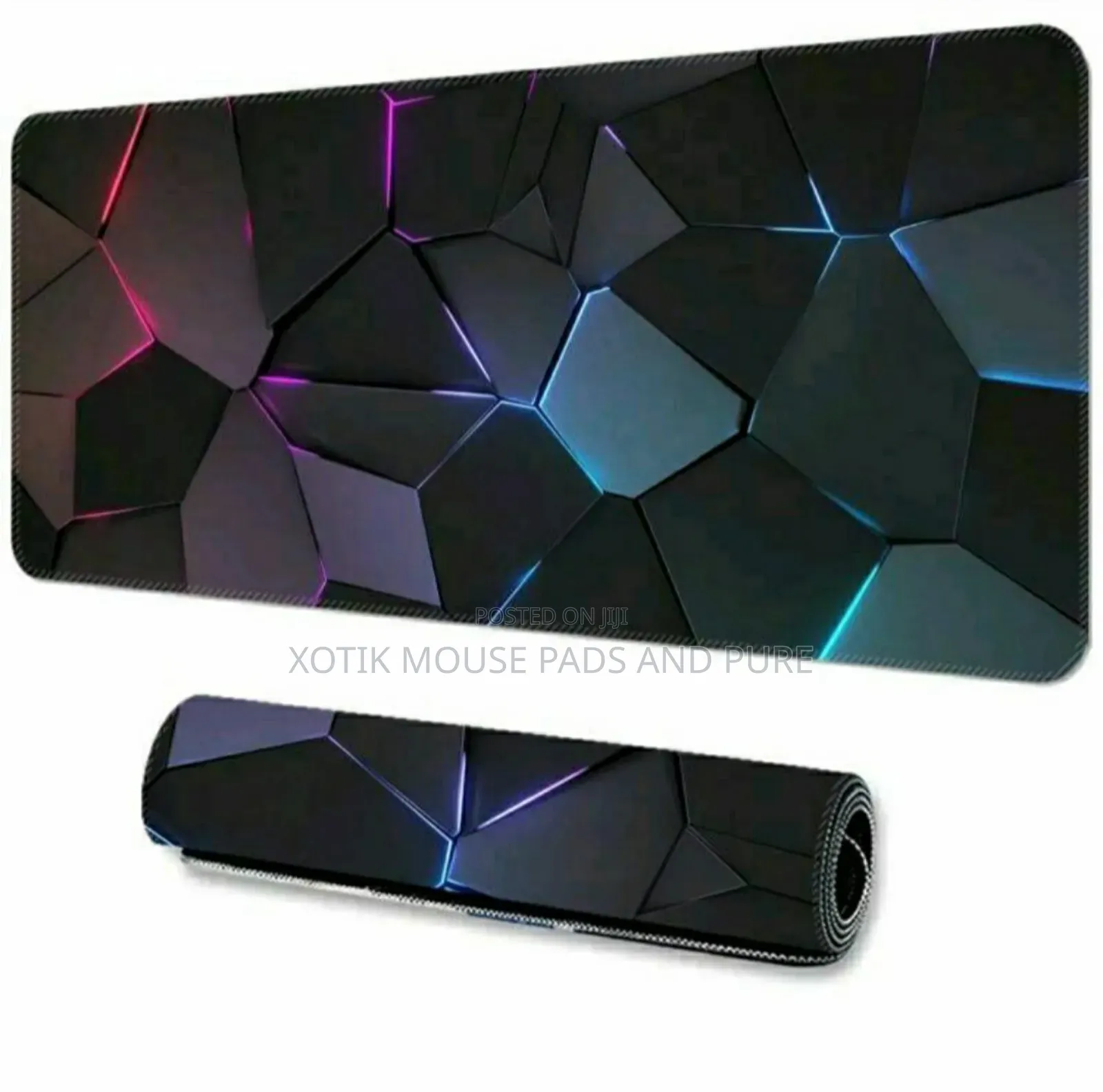 80 X 30 X 0.2cm Geometric Pattern Themed Mouse Pad - Desk Mat