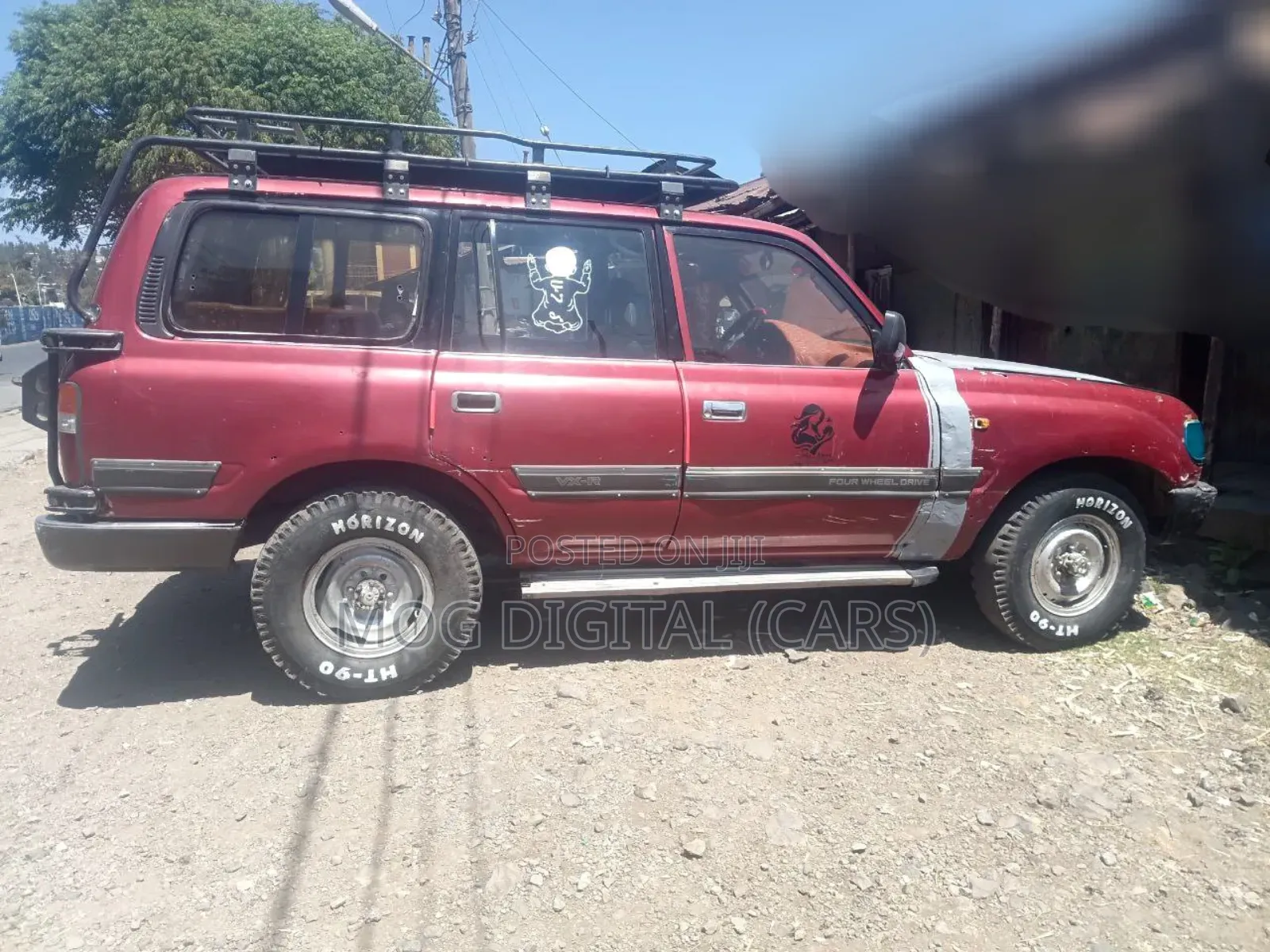 Toyota Land Cruiser 80 Wagon 4.0 D 1990 Burgundy