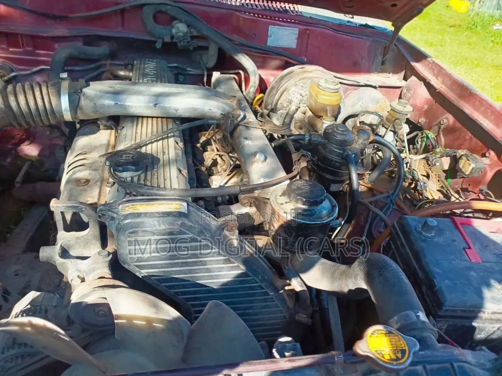 Toyota Land Cruiser 80 Wagon 4.0 D 1990 Burgundy