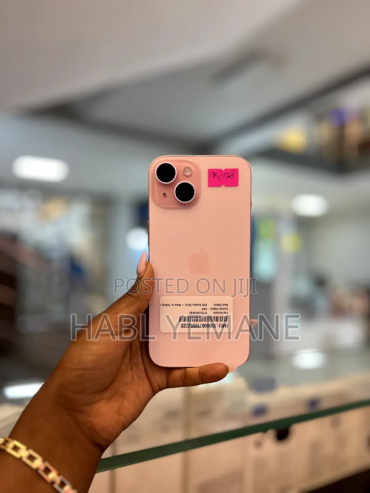 New Apple iPhone 15 128 GB Pink