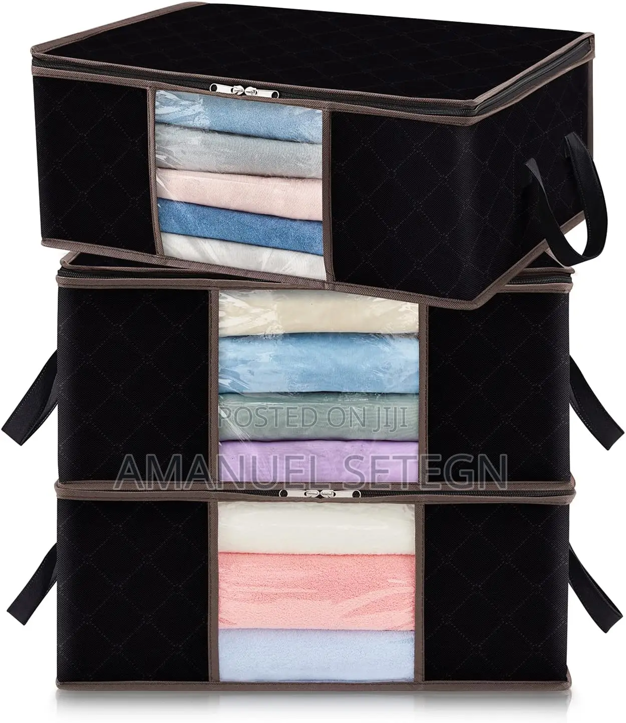 1pcs Foldable Clothes Organizer Storage Bag