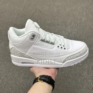 Nike #Air_jordan 3 ”Pure Money” White