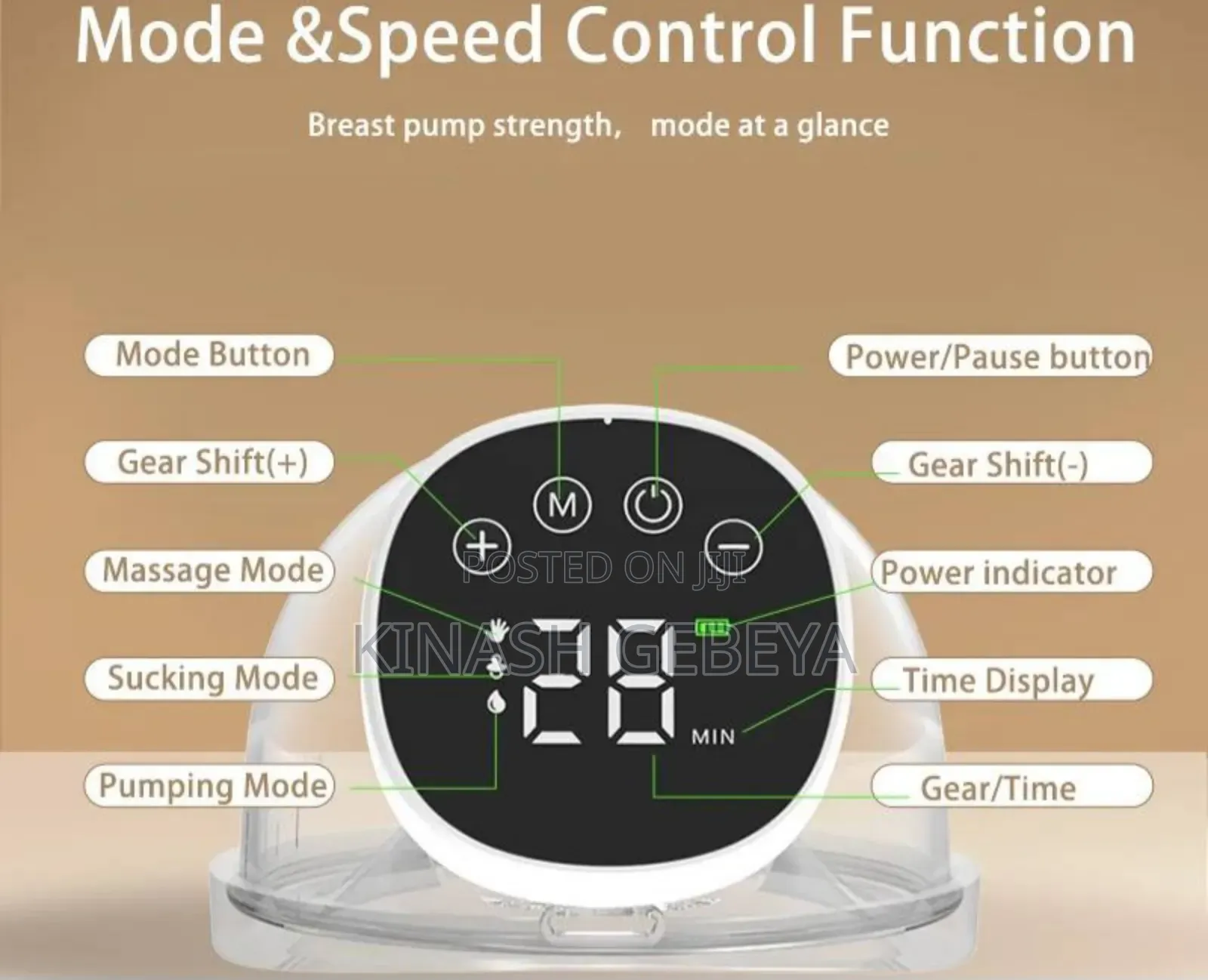 High Quality Wearable Electric Breast Pumper