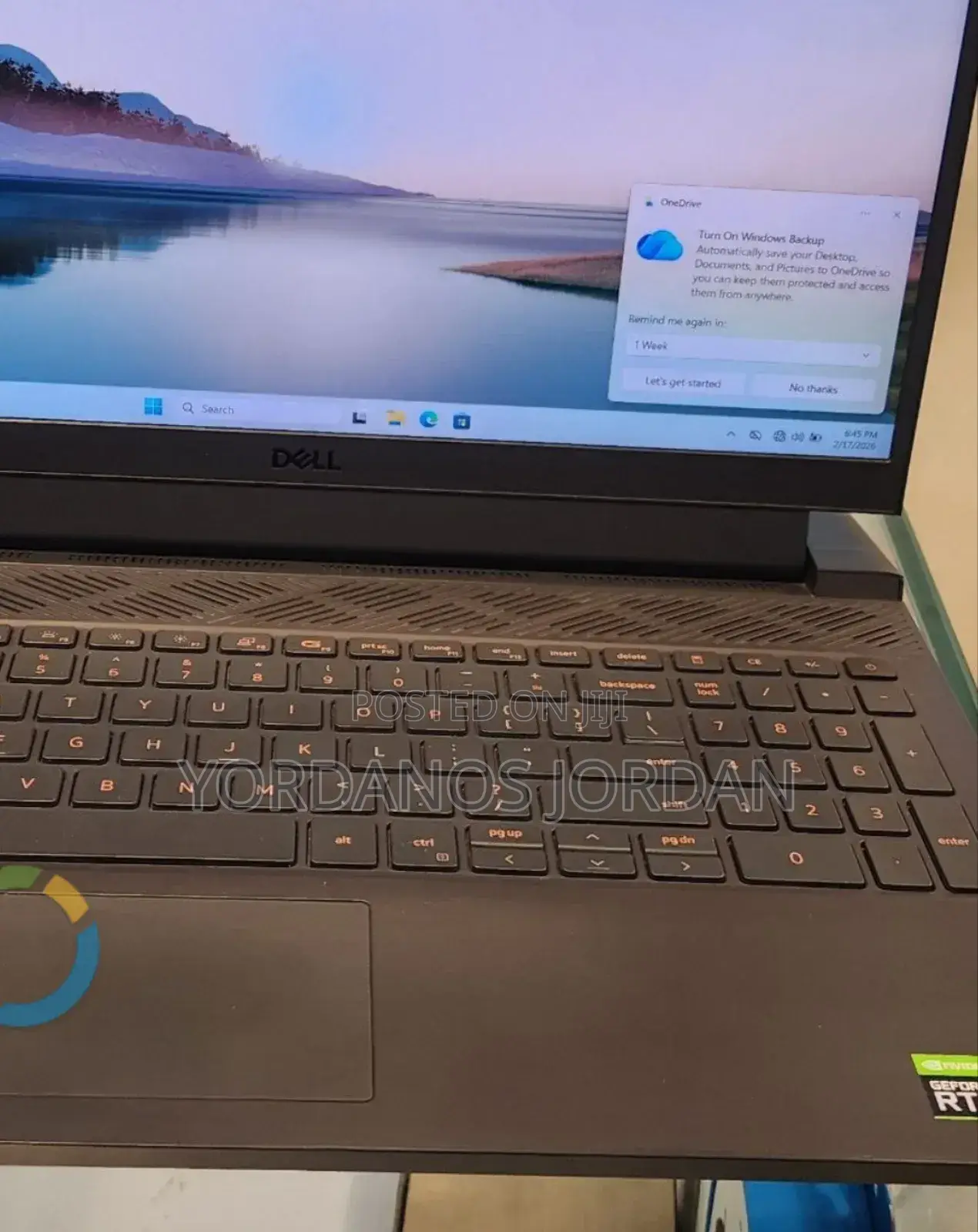 New Laptop Dell G15 5535 16GB Intel Core I7 SSD 512GB