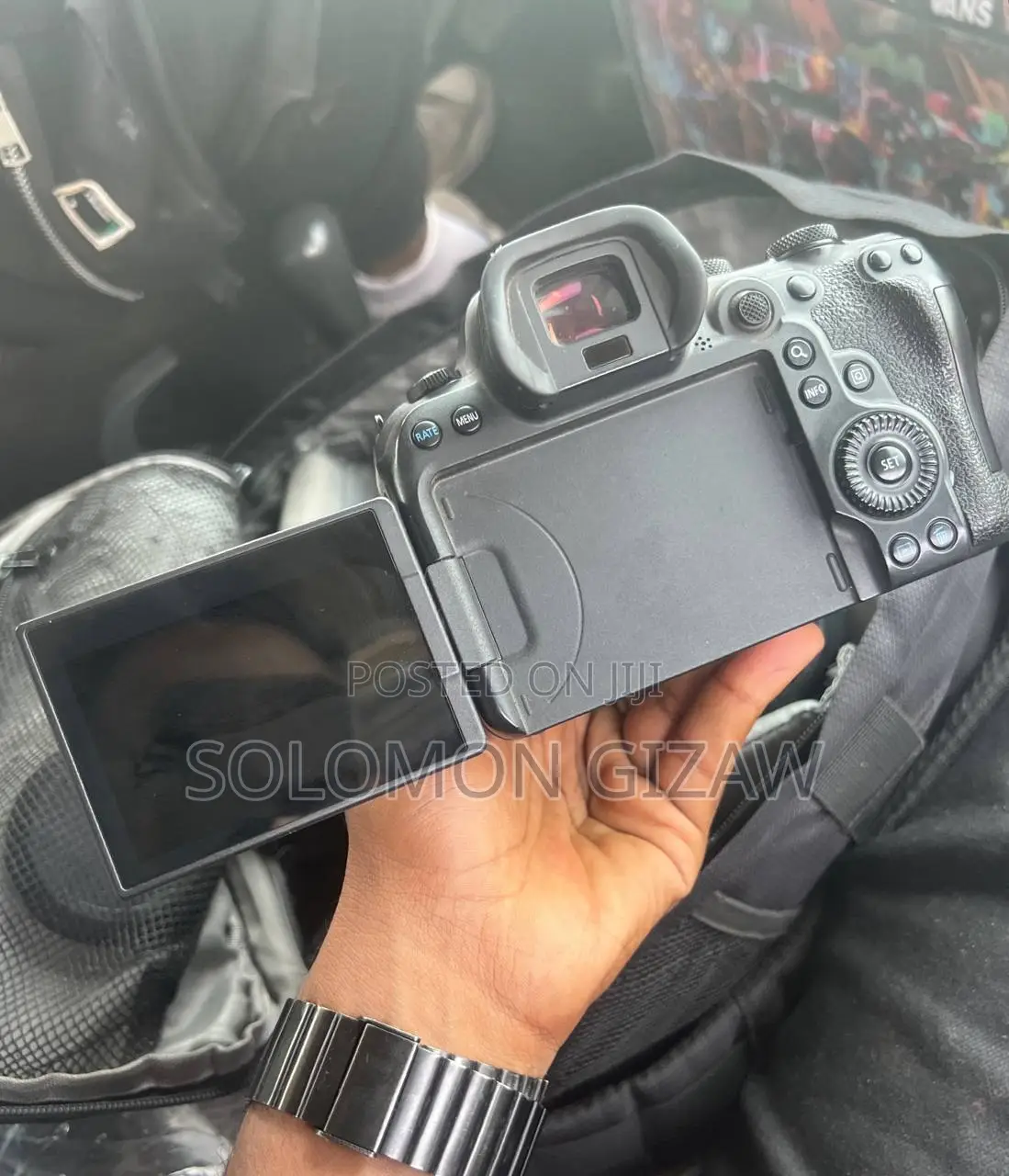 Canon Eos R6 Mark Ii. With 24-105mm and Silver Ef 50mm F1.8 Lens