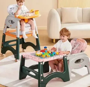 6 In 1 Baby High Chair And Studing Table Multifunctional Infant