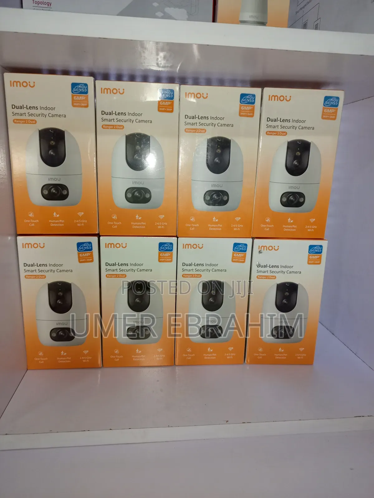 Imoh Dual Indoor Smart Security Camera