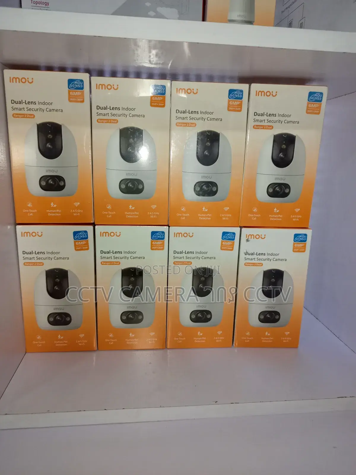 Imoh Dual Indoor Smart Security Camera