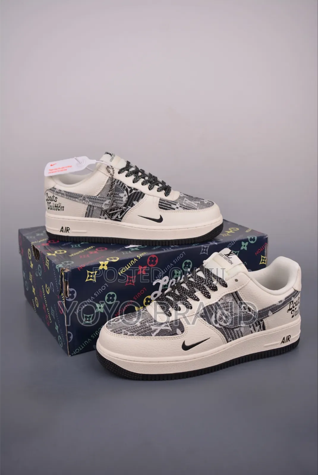 Nike Air Force 1 Low Louis Vuitton Fashion Sneaker