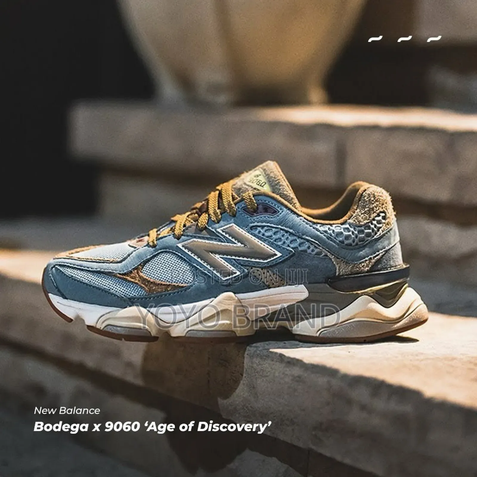 New Balance 9060 Bodega Age of Discovery Fashion Sneaker