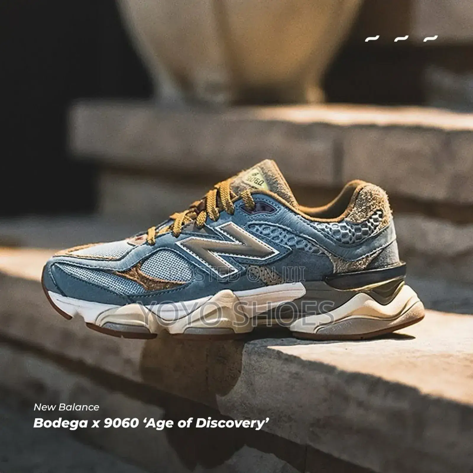 New Balance 9060 Bodega Age of Discovery Fashion Sneaker