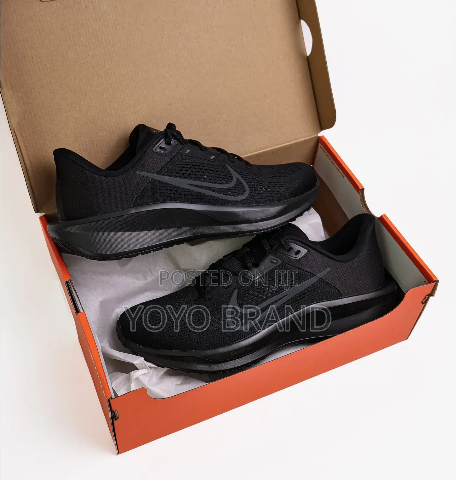 Nike Quest 6 Road Black Running Fashion Sbeaker