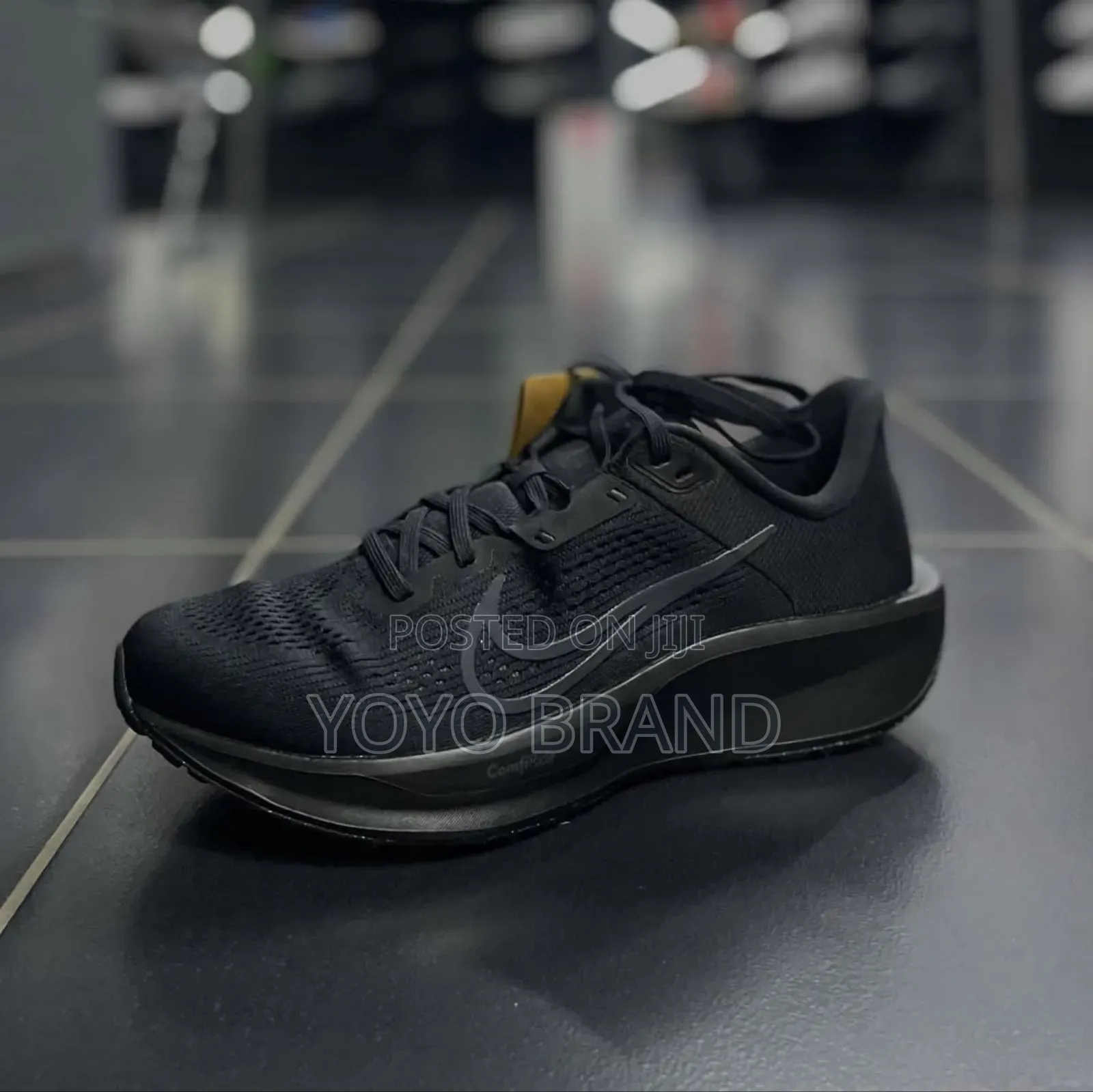 Nike Quest 6 Road Black Running Fashion Sbeaker