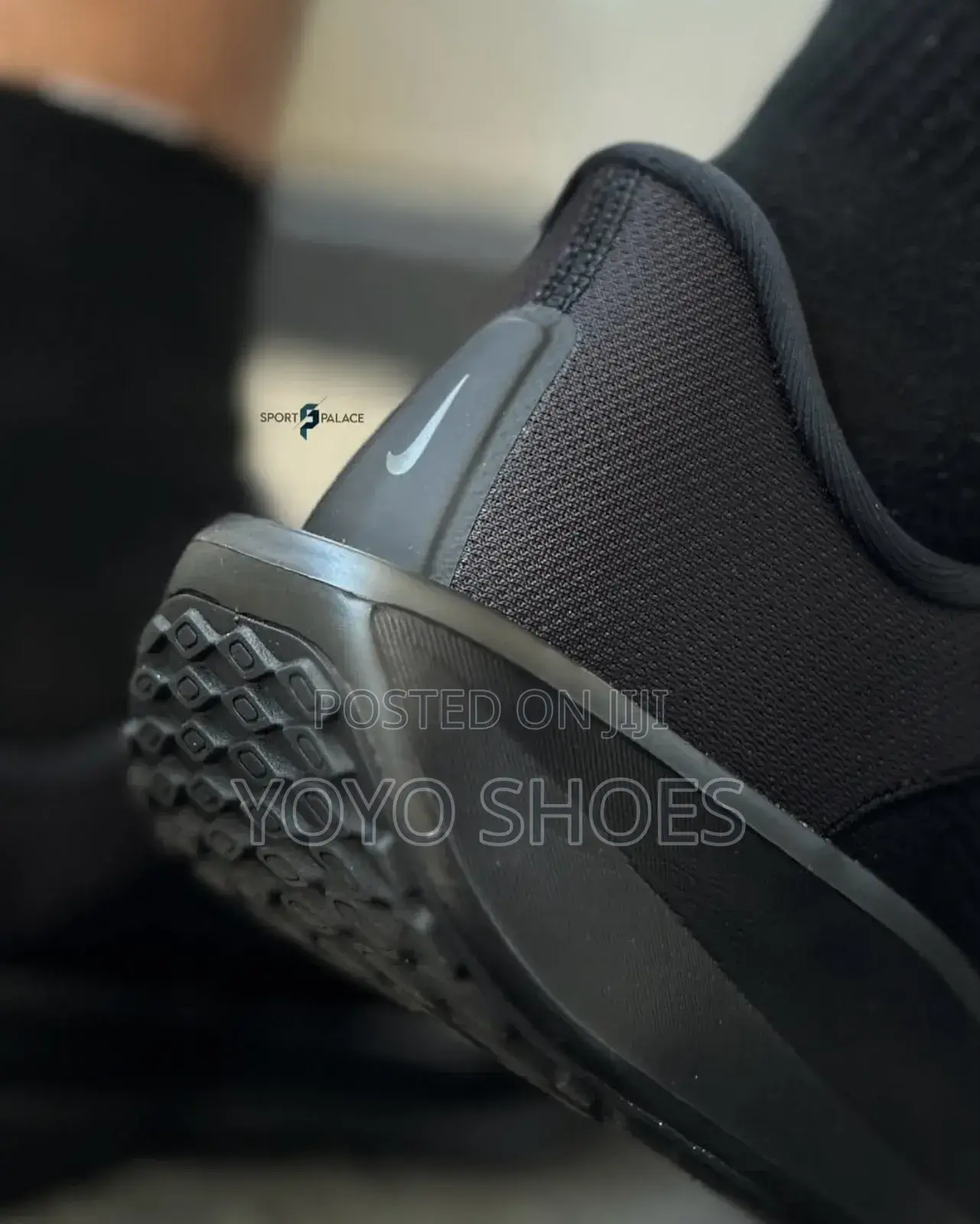 Nike Quest 6 Road Black Running Fashion Sbeaker