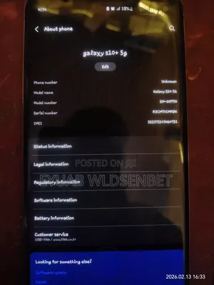 Samsung Galaxy S10 5G 256 GB White