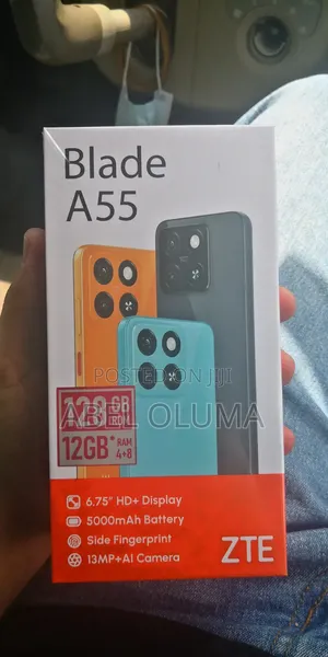 New ZTE Blade A55 128 GB Black