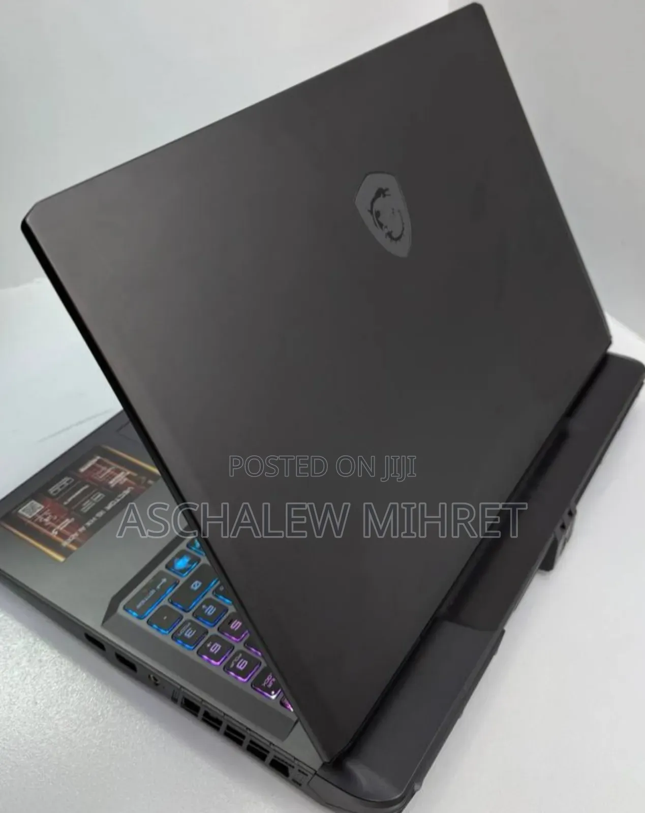 New Laptop MSI Vector 16 HX AI A2XWIG 32GB Intel Core Ultra 7 SSD 512GB