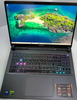 New Laptop MSI Vector 16 HX AI A2XWIG 32GB Intel Core Ultra 7 SSD 512GB