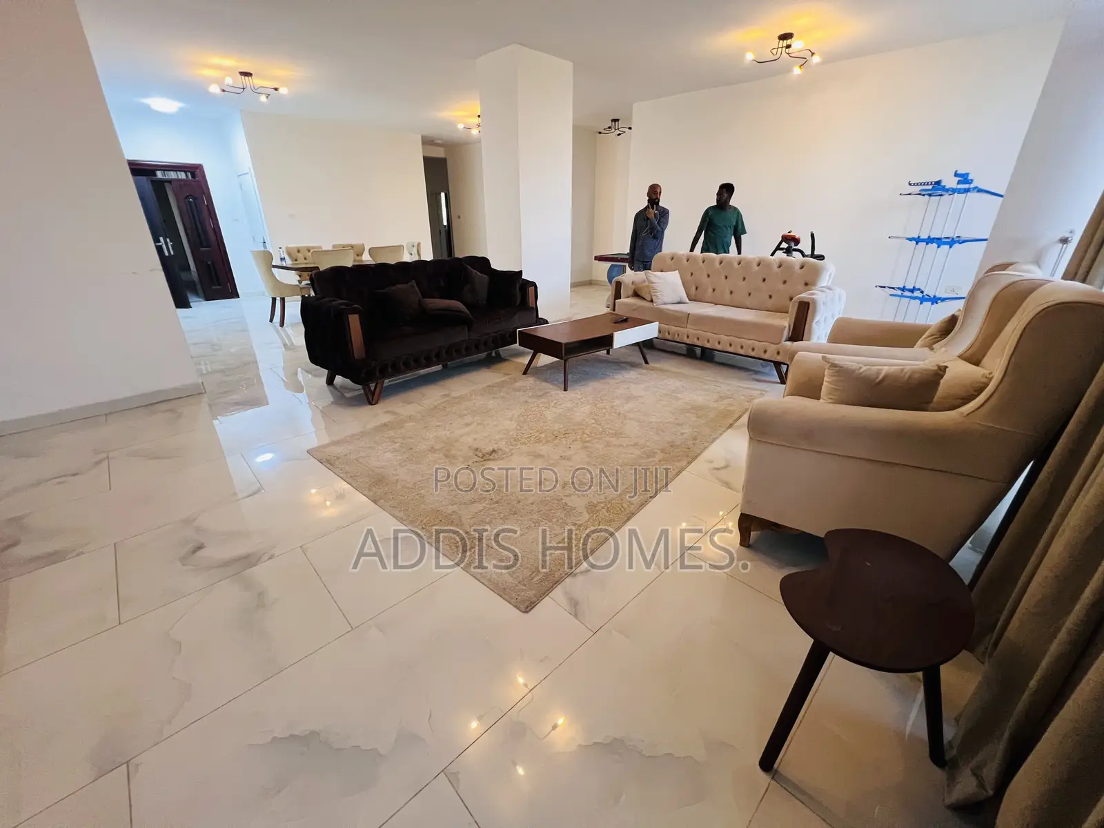 Furnished 3bdrm Apartment in Bole for rent