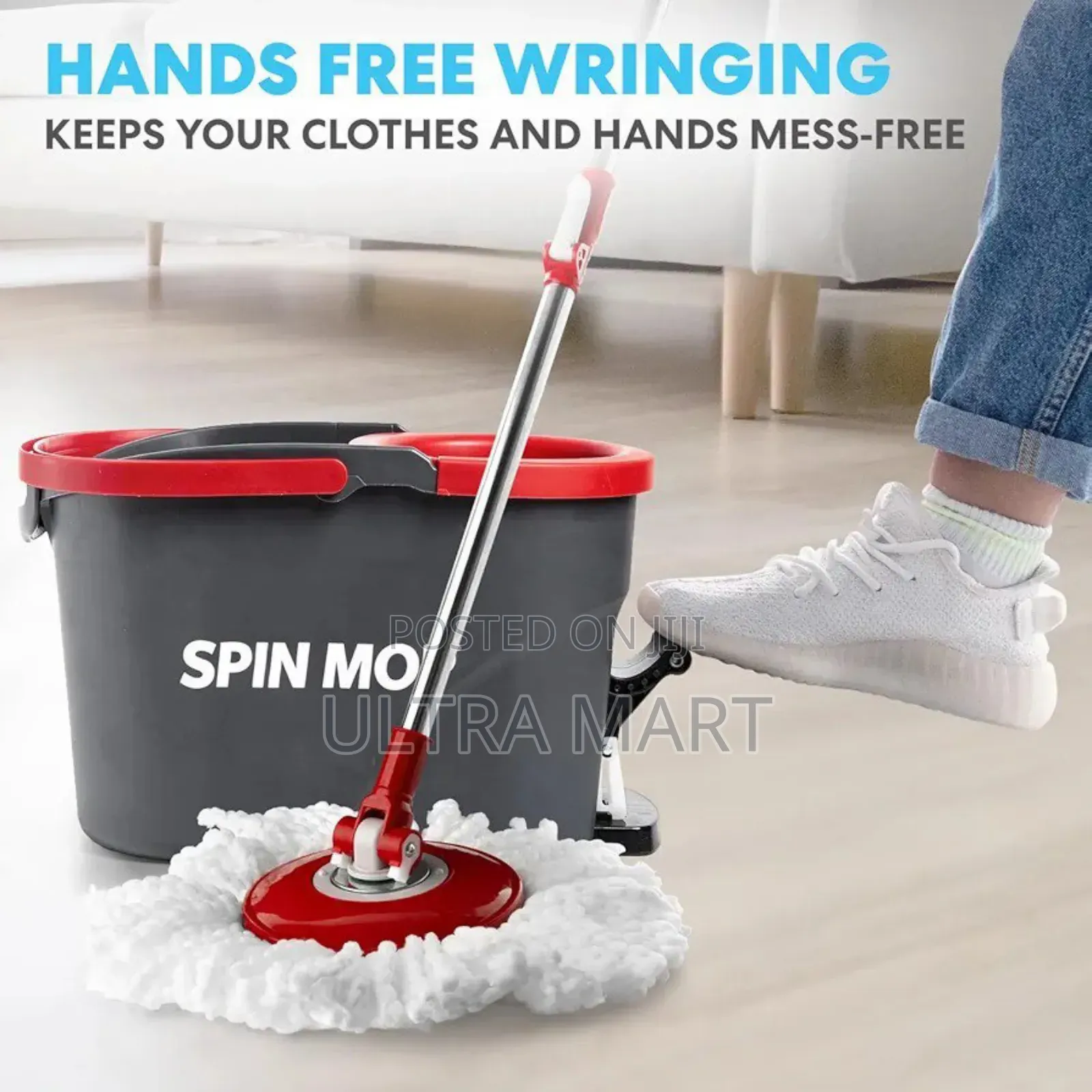 Spin Mop 360° Microfiber Mop