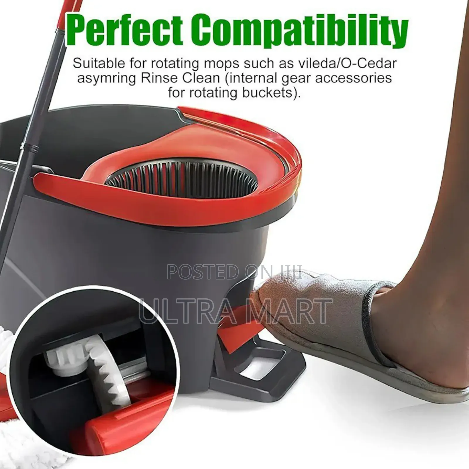 Spin Mop 360° Microfiber Mop