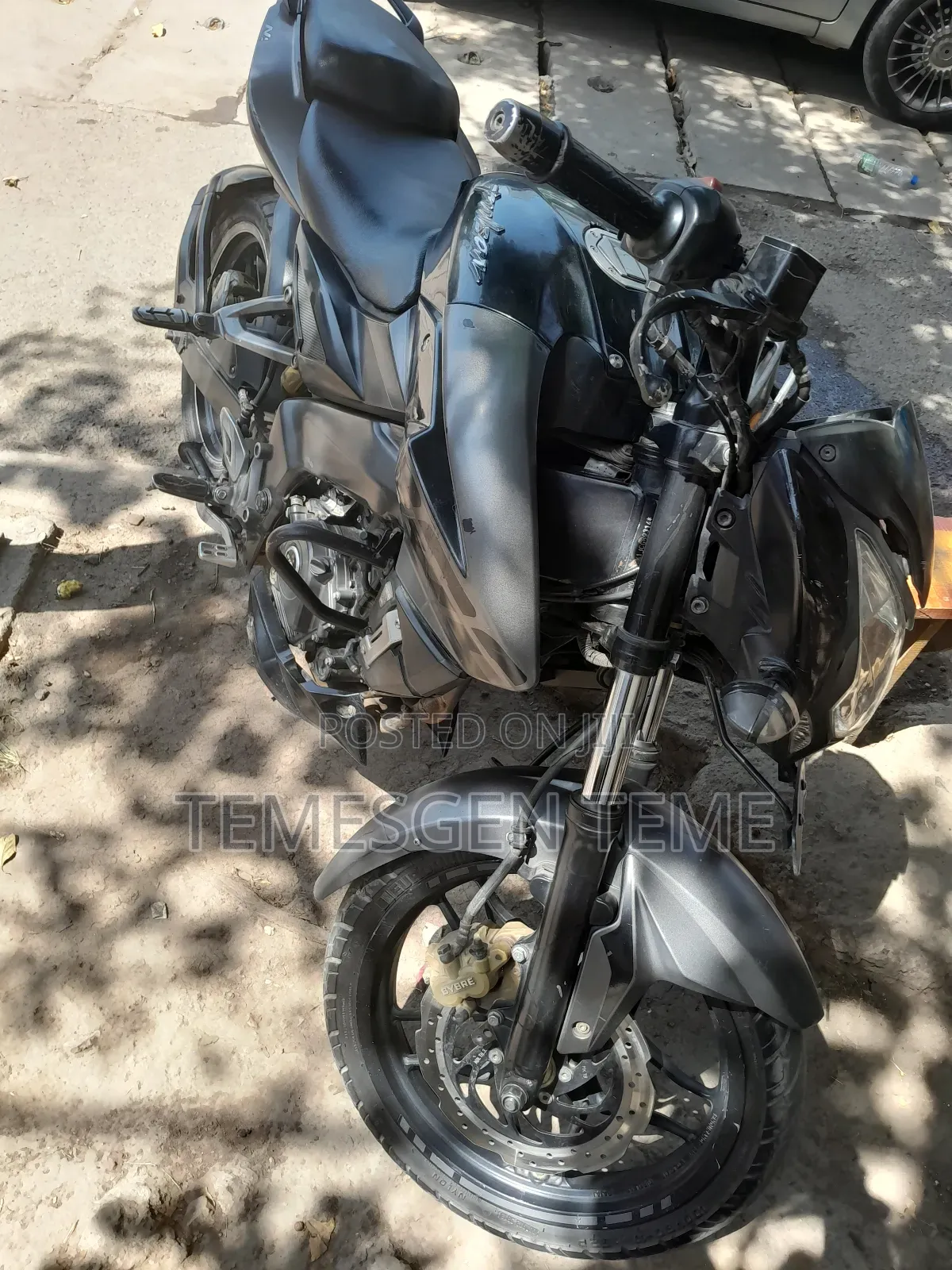 New Bajaj Pulsar NS 200 2018 Black
