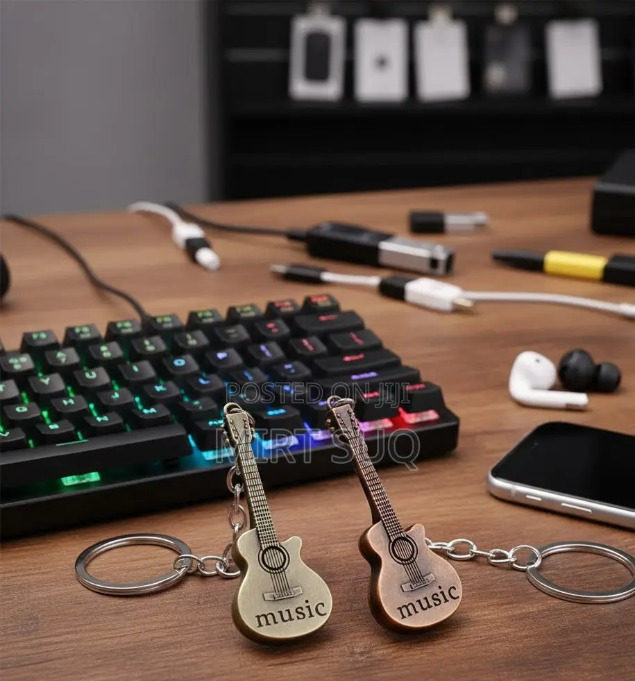Guitar Keychain