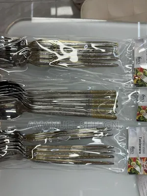 የሾርባ የኬክ የፓስታ የቡና የሻይ ማንኪያዎች እና ሹካ የሾርባ ማንኪያ እና የፓስታ ሹካ