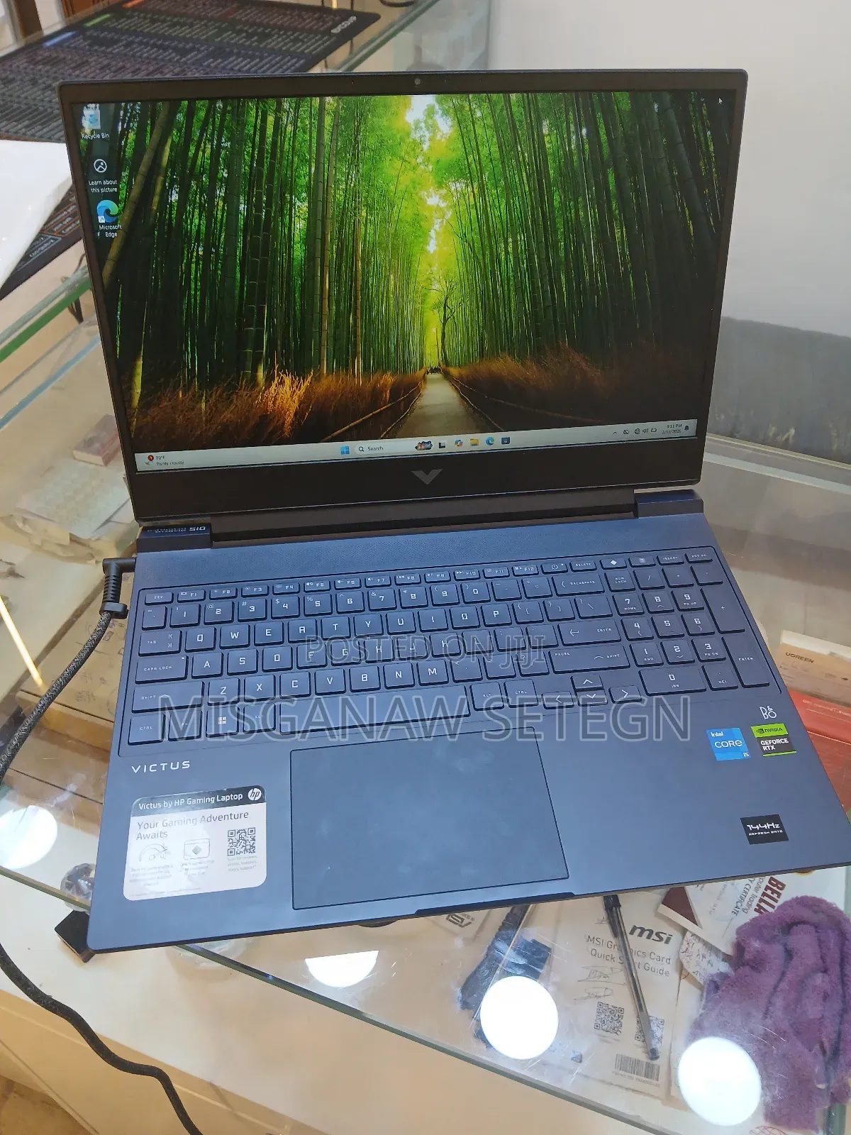 New Laptop HP Victus 15 8GB Intel Core i5 SSD 512GB