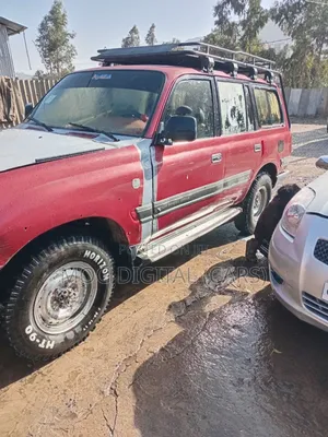 Toyota Land Cruiser 80 Wagon 4.0 D 1990 Burgundy