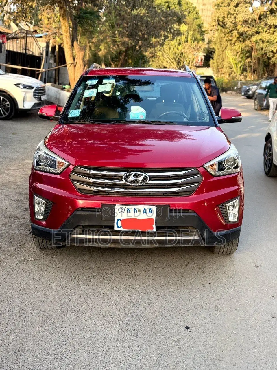 Hyundai Creta 2017 Red