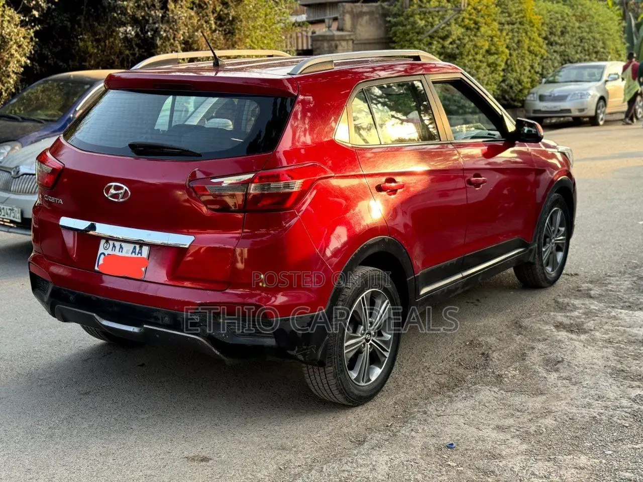 Hyundai Creta 2017 Red