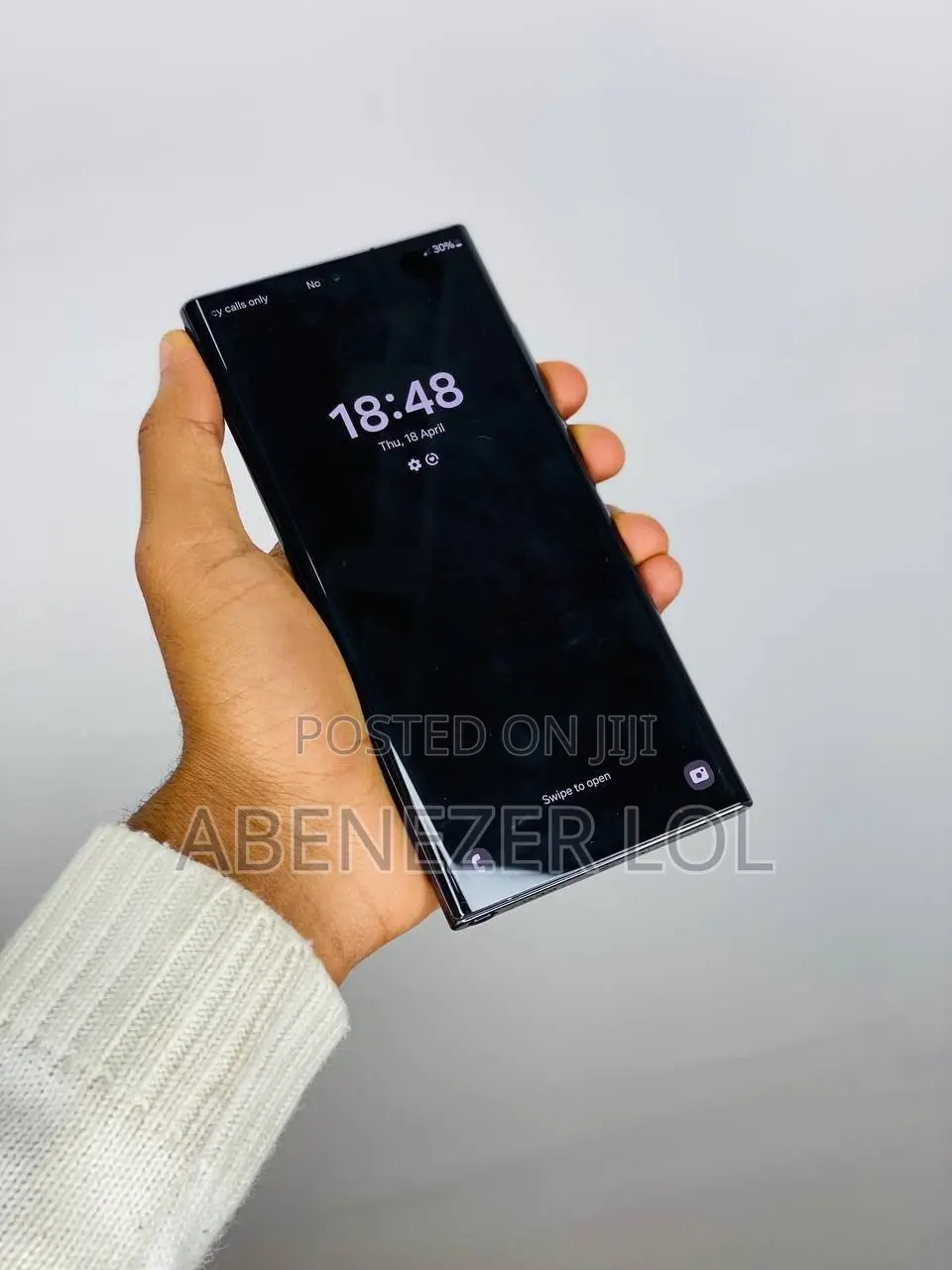 New Samsung Galaxy S22 Ultra 128 GB Black