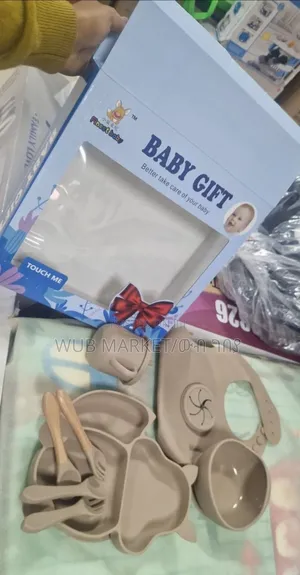 Baby Gift Silicone Feeding Set