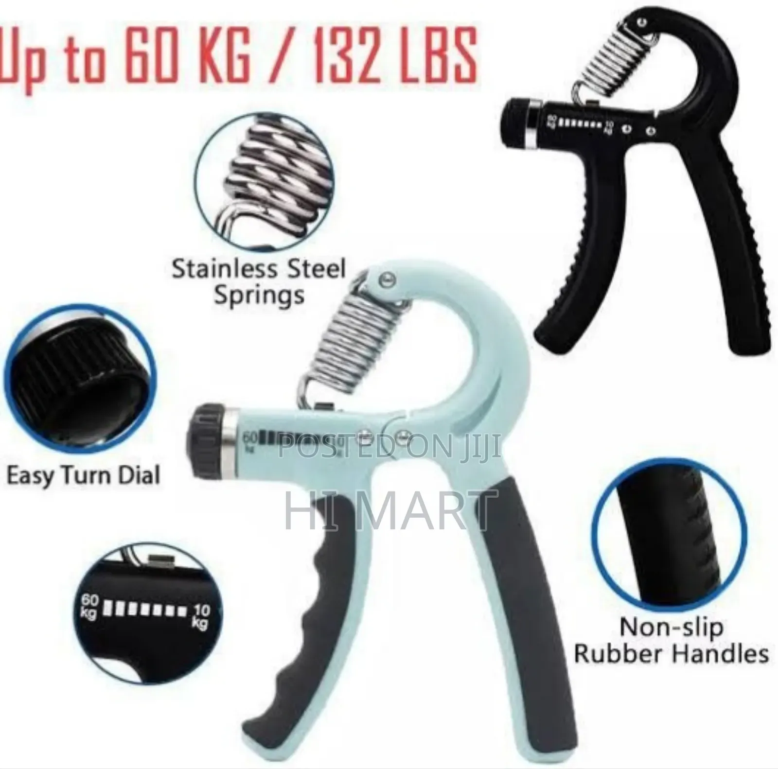 Stainless Steel Spring Hand Grip