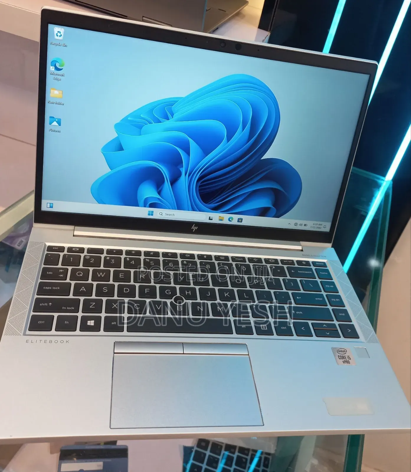 New Laptop HP EliteBook 840 G7 16GB Intel Core i5 SSD 512GB