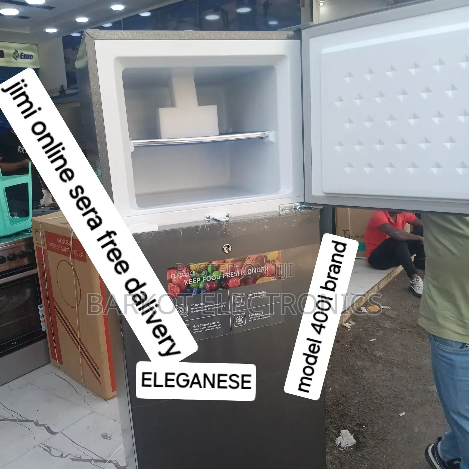 Elegance Refrigerator Model Elga 400l Brand Model Nw
