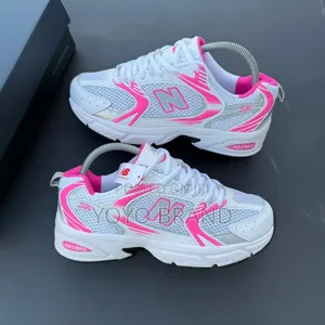 New Balance 530 White/Pink Fashion Sneaker