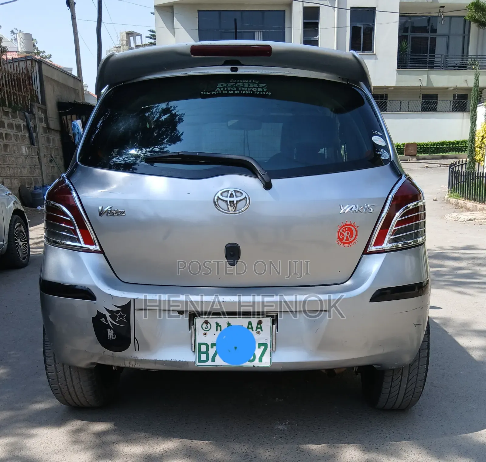 Toyota Yaris 2010 Silver