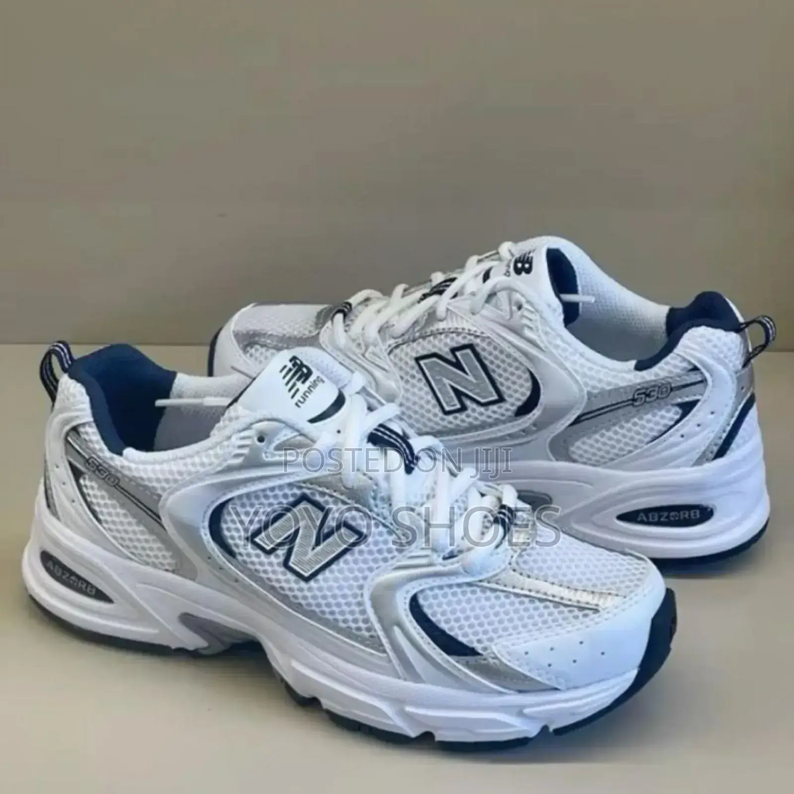 New Balance 530 Retro White/Blue Unisex Fashion Sneaker