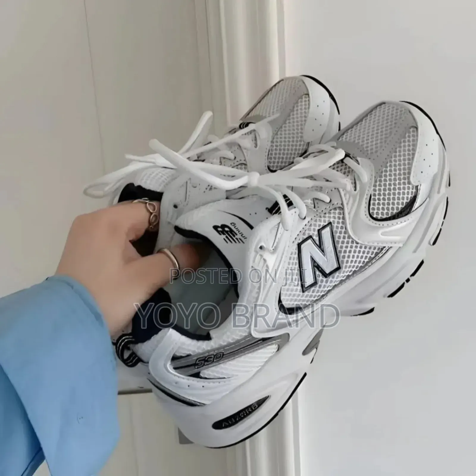 New Balance 530 Retro White/Blue Unisex Fashion Sneaker