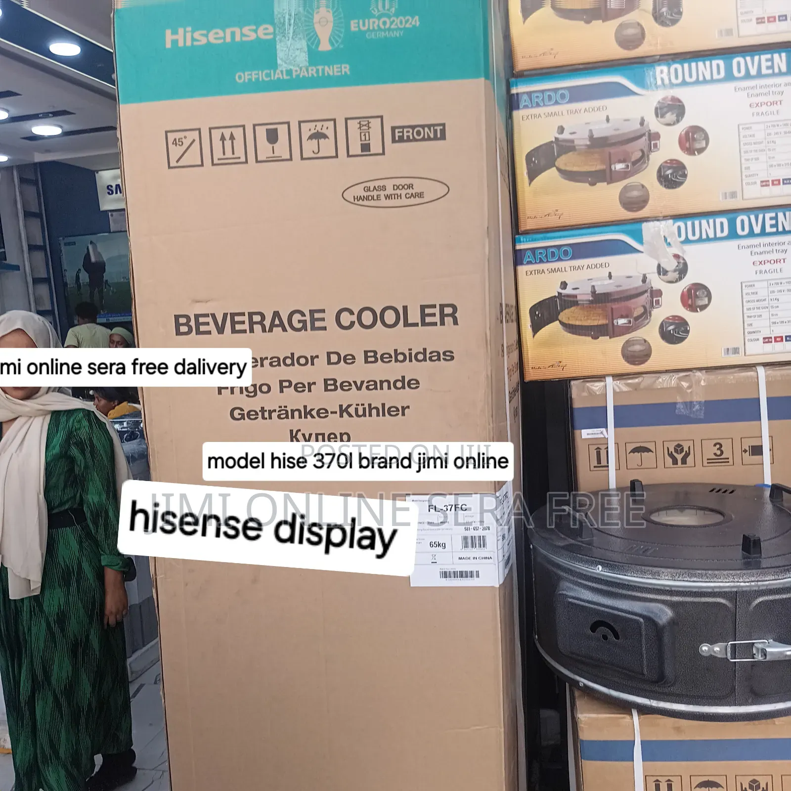 Hisense Display Ferej Model Hise 370l Brand Display New