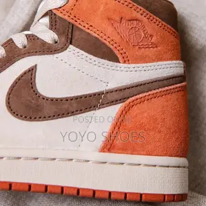Nike Air Jordan 1 Retro High Og Dusted Clay Fashion Boots