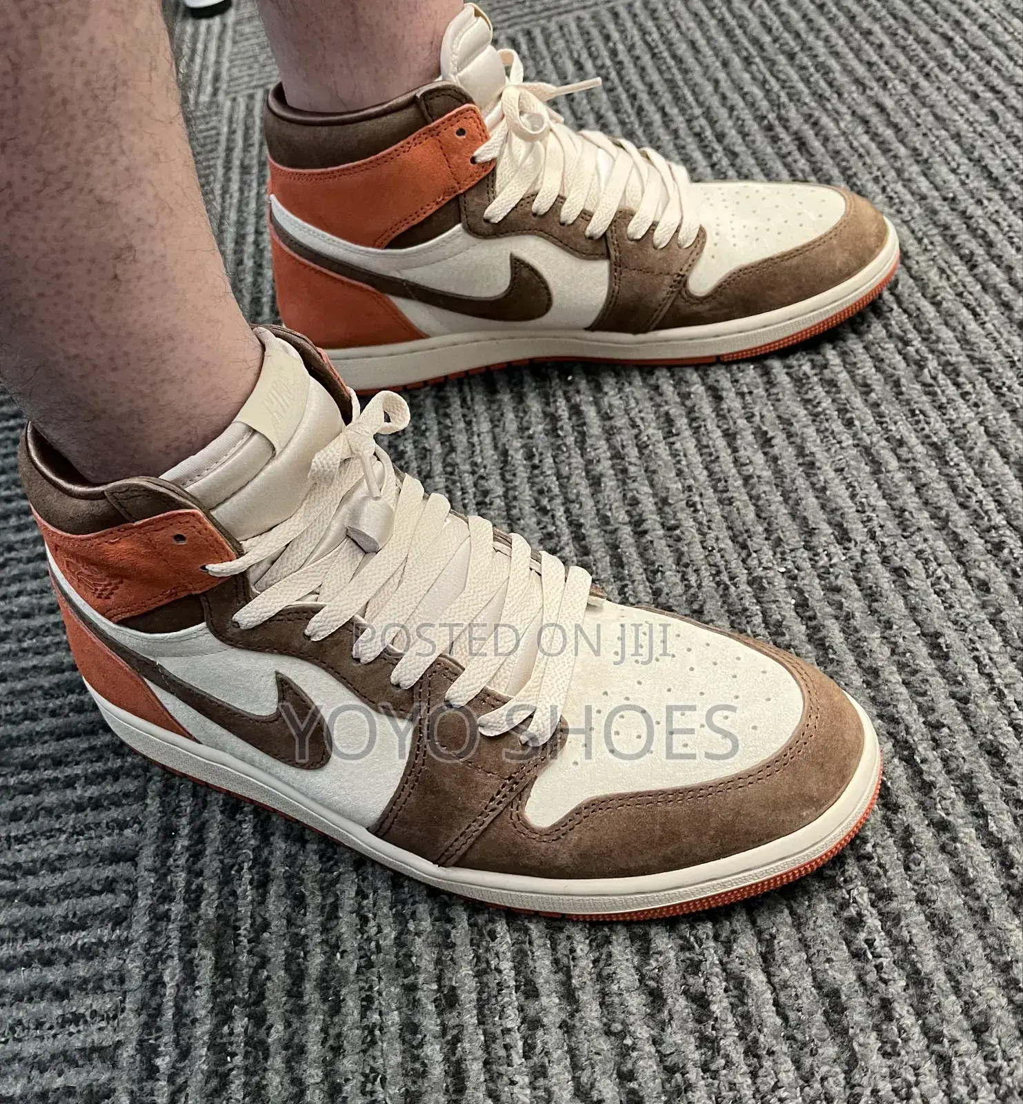 Nike Air Jordan 1 Retro High Og Dusted Clay Fashion Boots