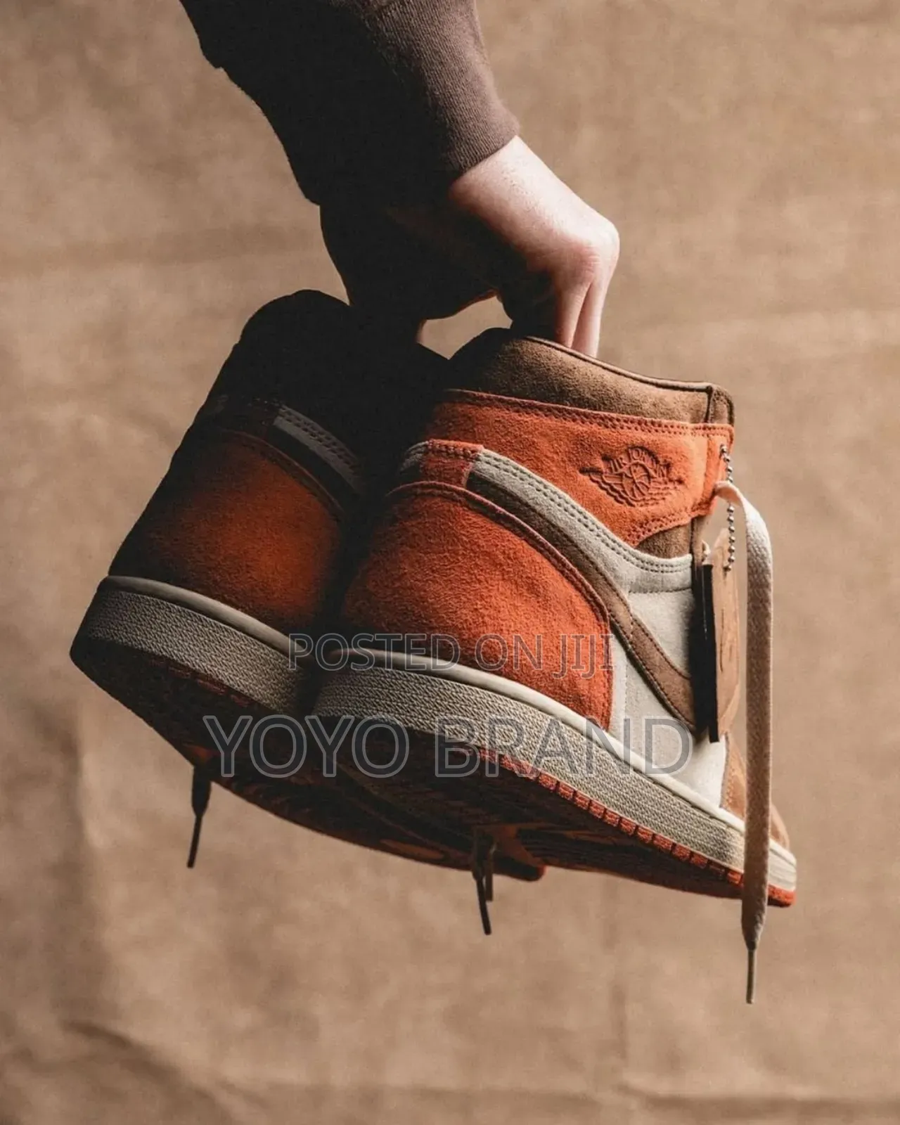 Nike Air Jordan 1 Retro High Og Dusted Clay Fashion Boots