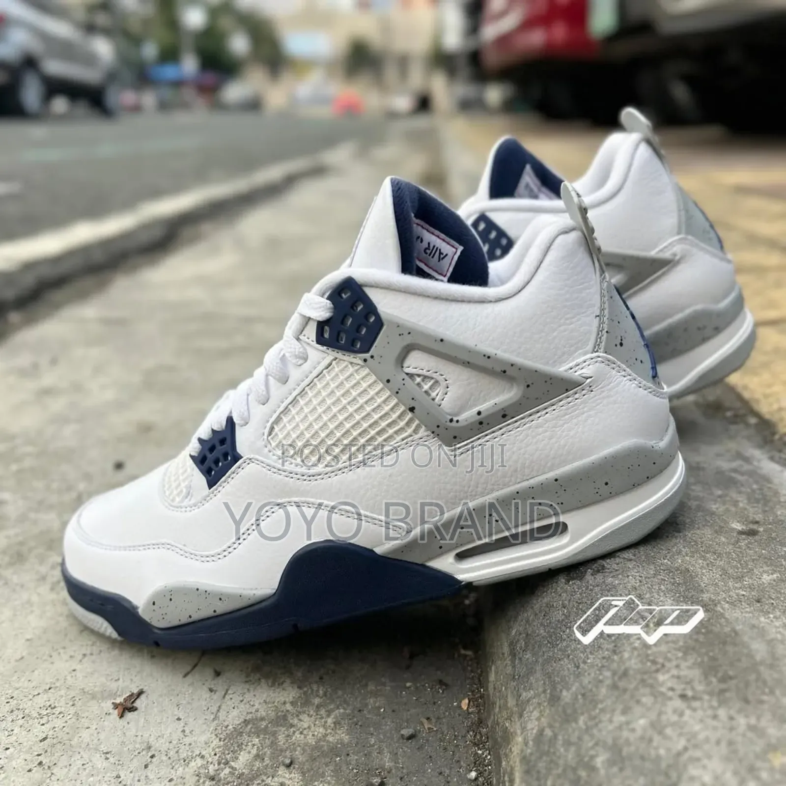 Nike Air Jordan 4 Retro Midnight Navy Fashion Sneaker