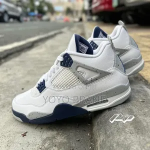 Nike Air Jordan 4 Retro Midnight Navy Fashion Sneaker