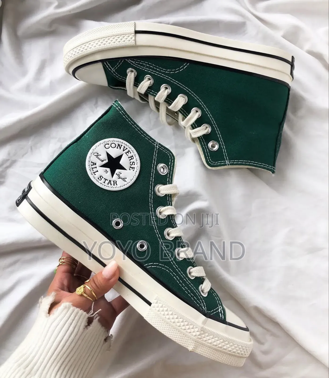 All Star Converse Chuck 70 High Dark Green Fashion Boots